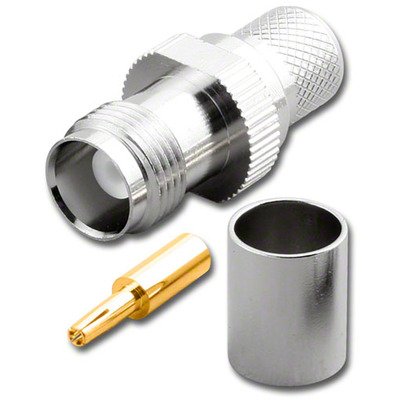 TNC Female Connector For RG8U / RG213 / LMR400 / LMR400UF / RFC400 / RFC400DB / RFC400UF cables