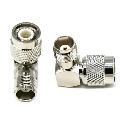 TNC Male to Female 90 Degree RF Coaxial Connector