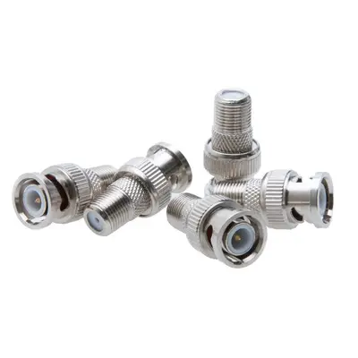 BNC Male to F-Type Female Coaxial Cable Adapter Converter Connector