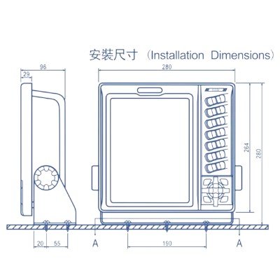 NINGLU, 10 inch fish finder DF series