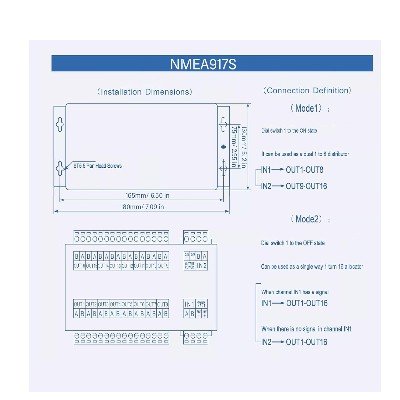 NINGLU, Distributor NMEA917S (2 inputs to 16 outputs) - Image 5