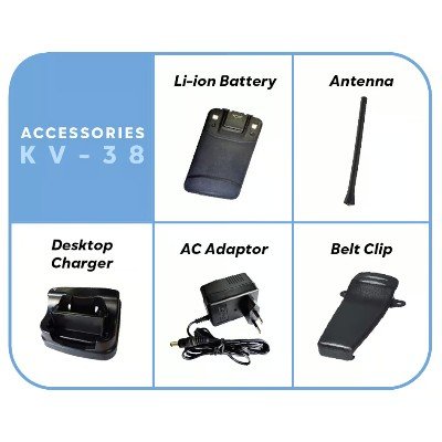 ONWA, KV-38 Handheld VHF/DSC Marine Transceiver - Image 2