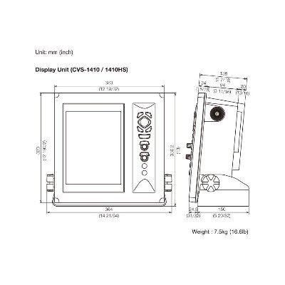 Koden, CVS-1410 Echo Sounder