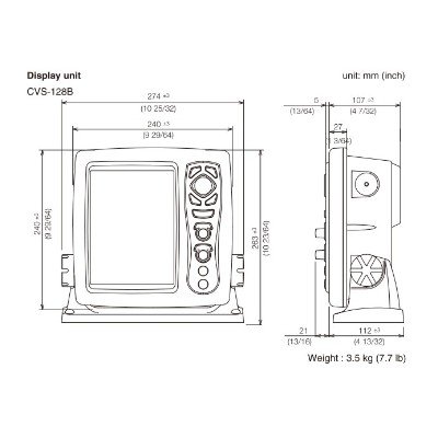 KODEN, CVS-128B ECHOSOUNDER