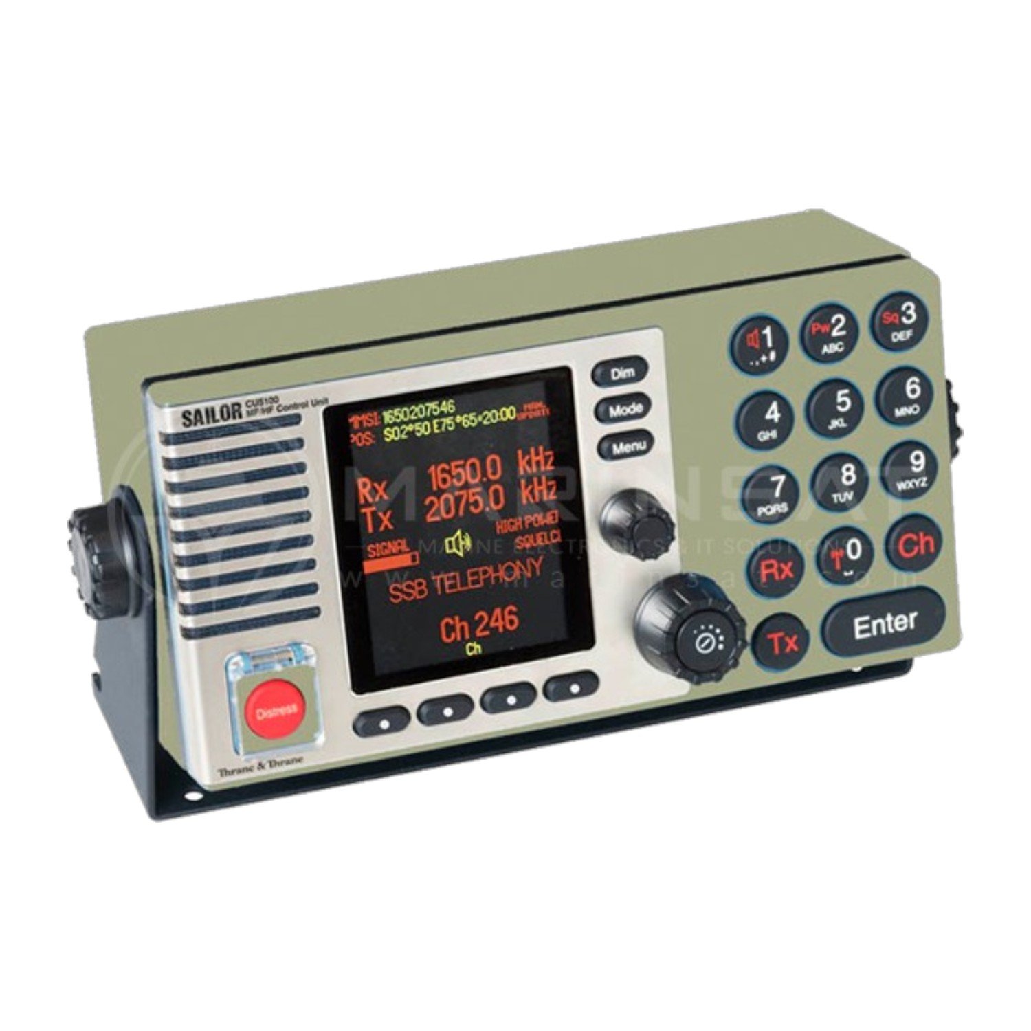Cobham SAILOR System 5000 MF/HF Class A DSC GMDSS Radio System