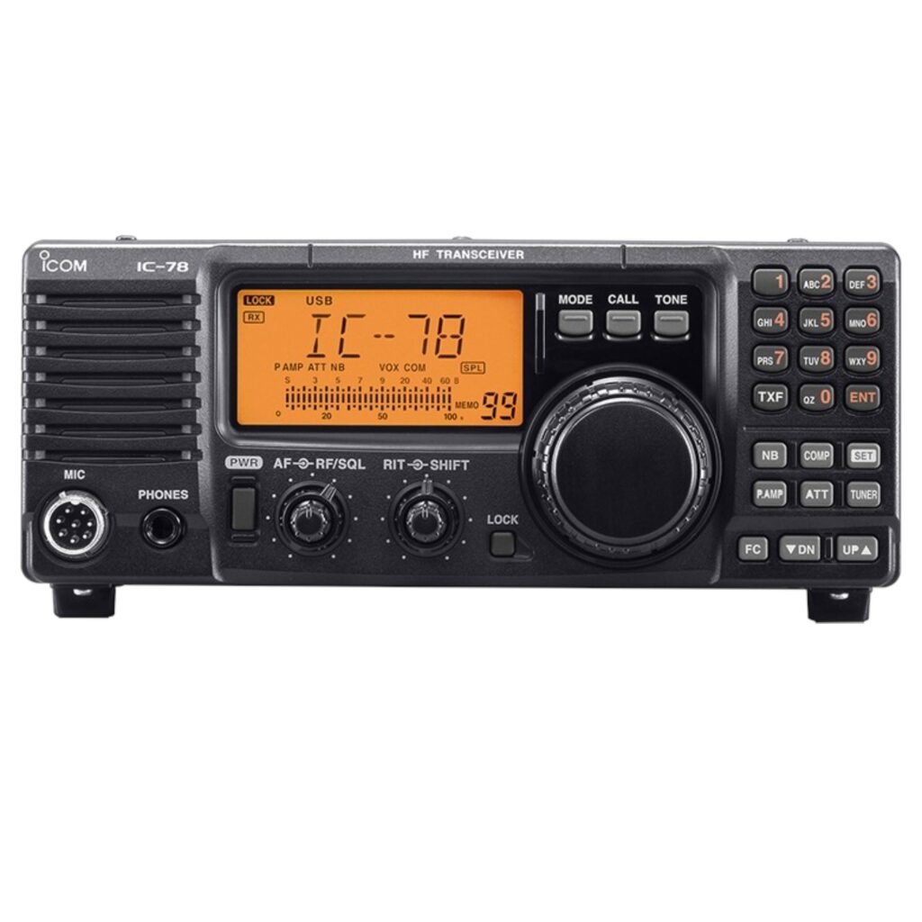 Icom IC-78 100W HF Land Mobile & Commercial Marine Transceiver