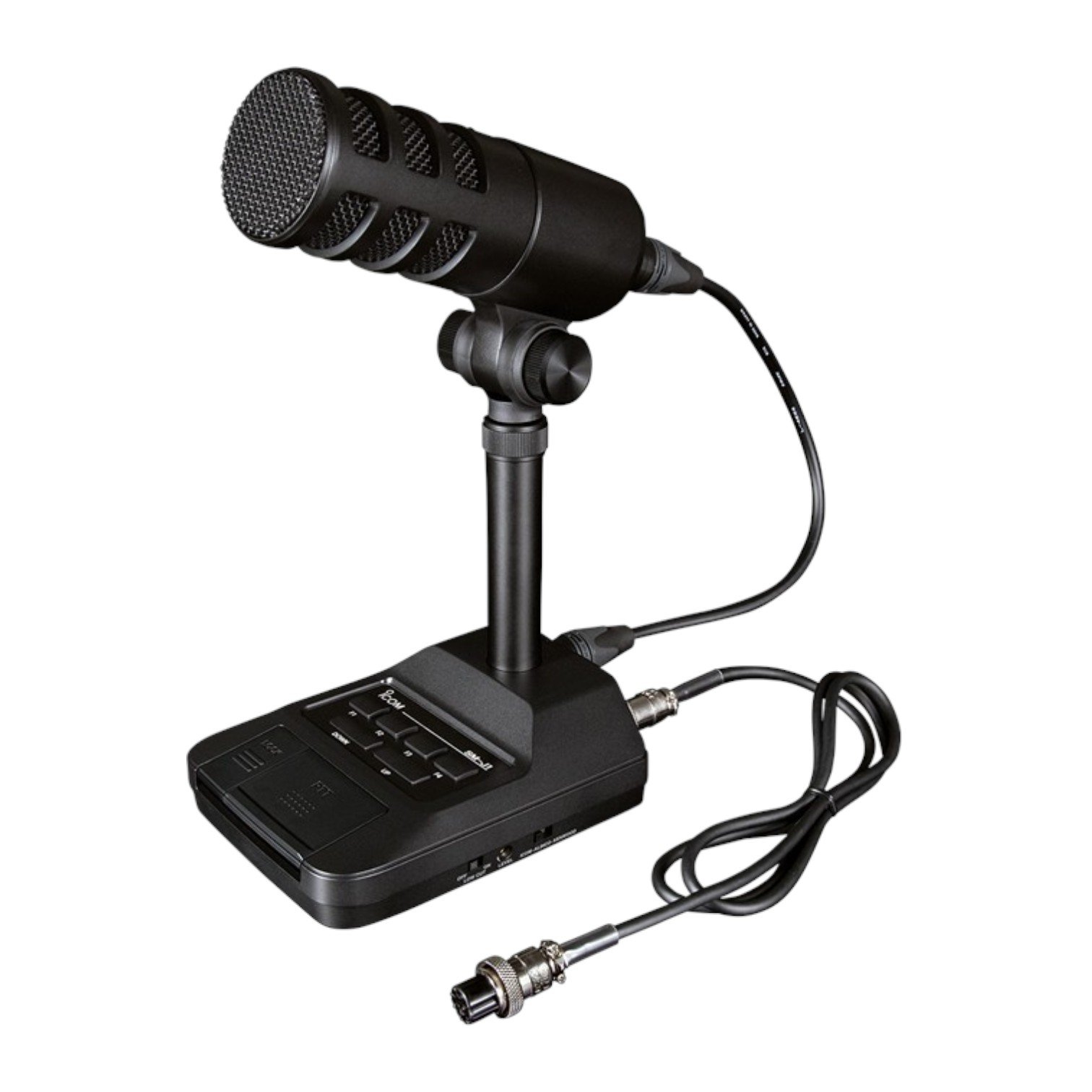 Icom, SM-J1 Desktop Gooseneck Microphone