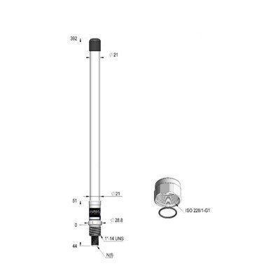 AC ANTENNAS, 400006-T 4GMultiband Antenna