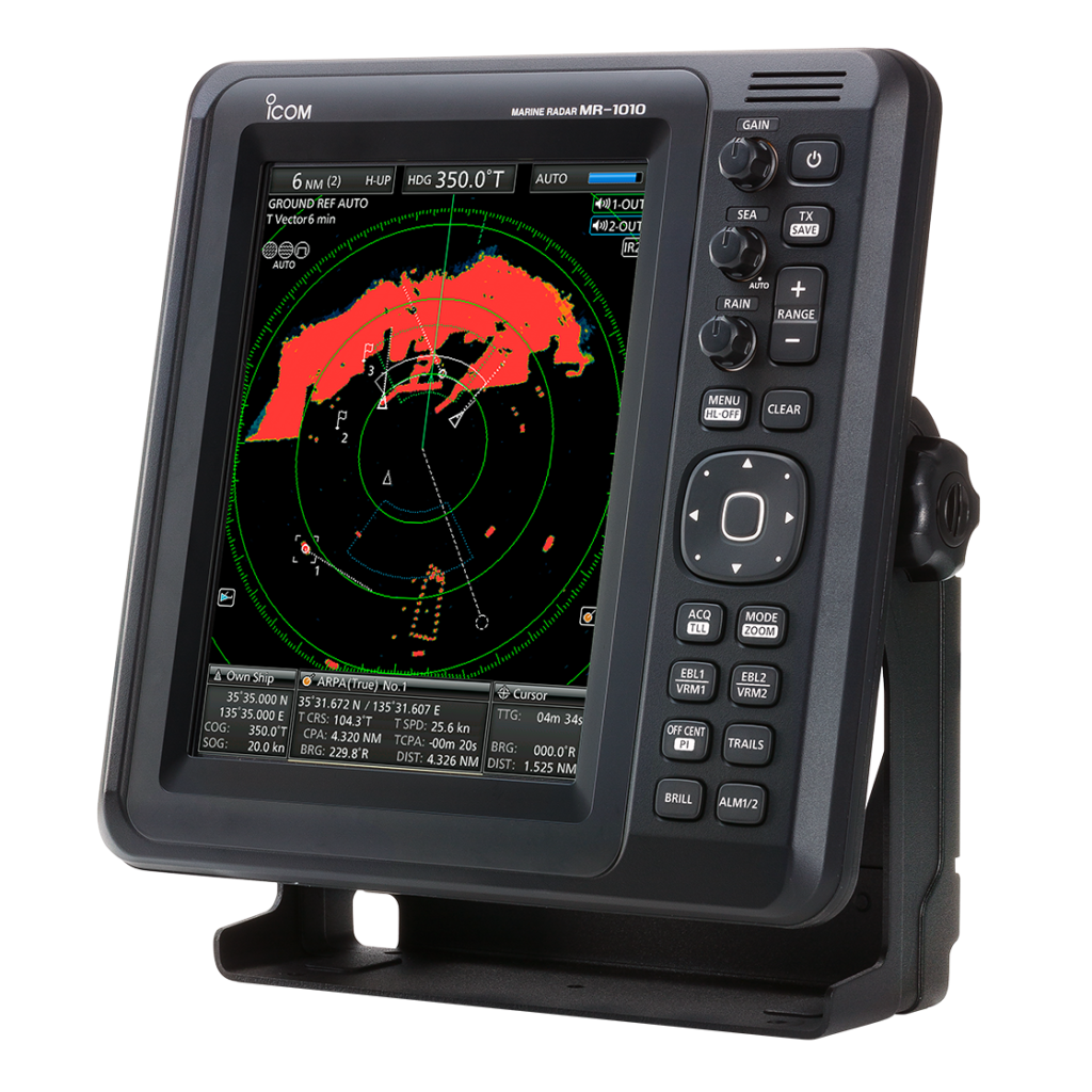 Icom, MR-1010RII 10.4-Inch Color Marine Radar System with 4kW Radome Scanner