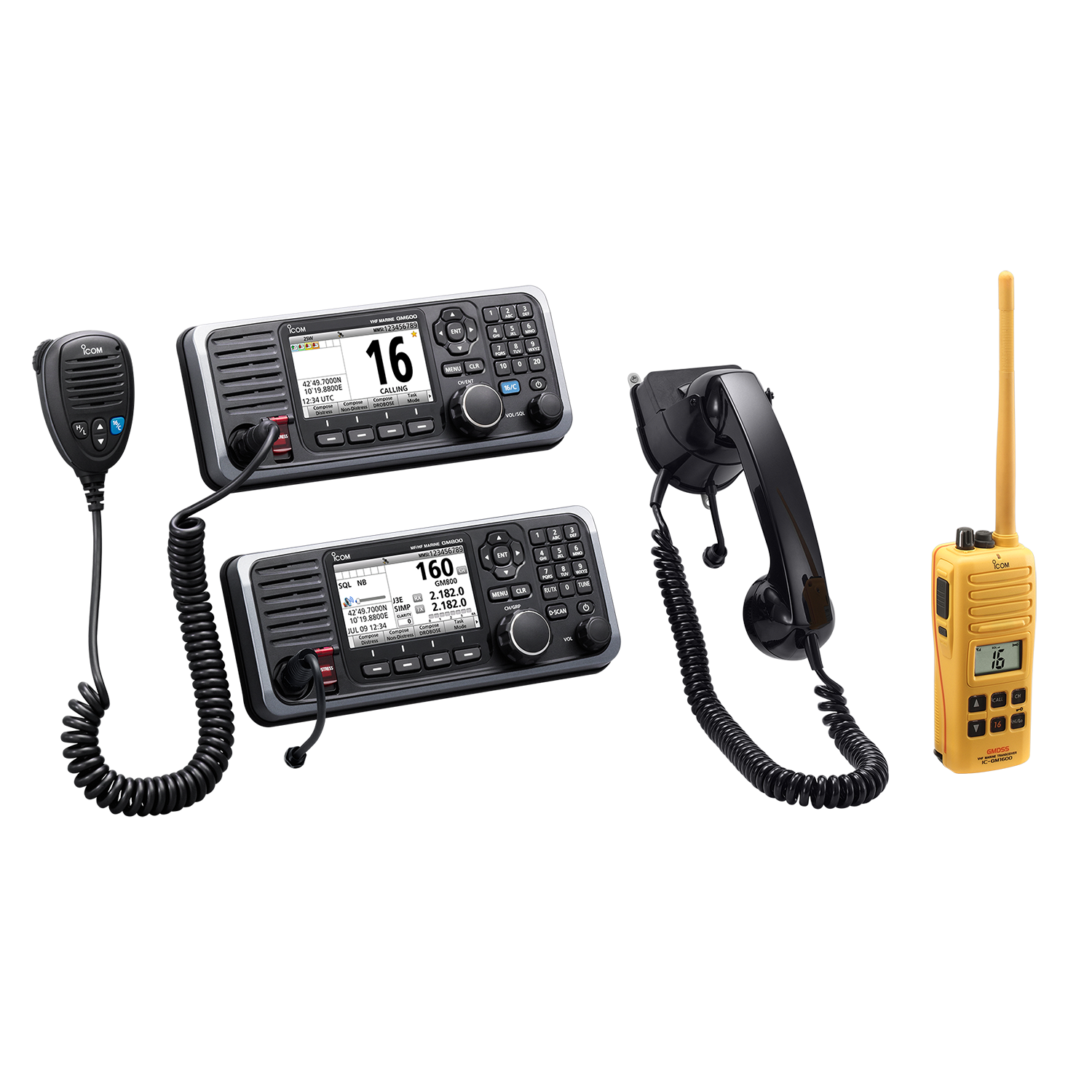 Icom, GM600 GMDSS Class A DSC VHF Marine Transceiver - Image 3