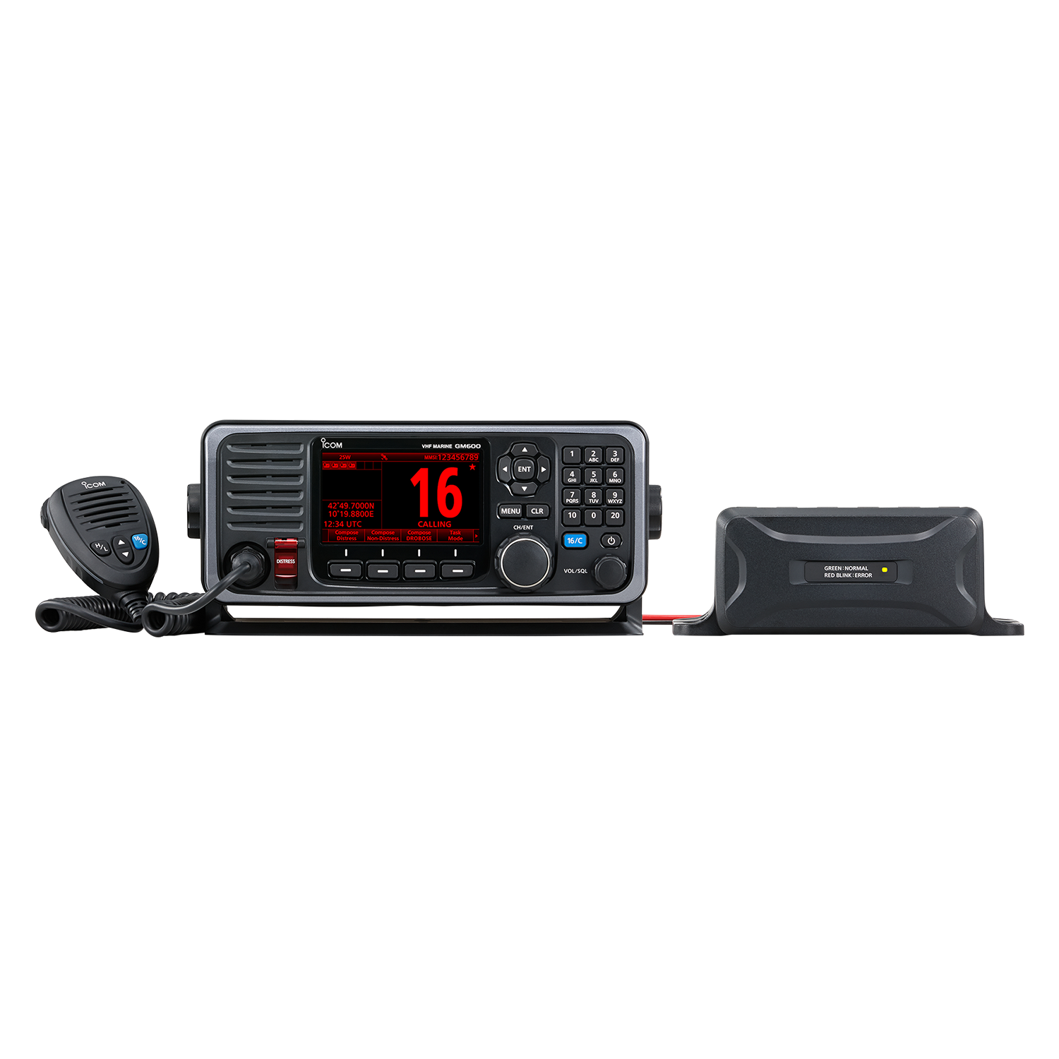 Icom, GM600 GMDSS Class A DSC VHF Marine Transceiver - Image 2