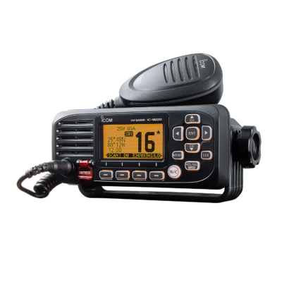 Icom, IC-M220 Ultra-Compact Fixed-Mount Marine VHF Transceiver with Class D DSC