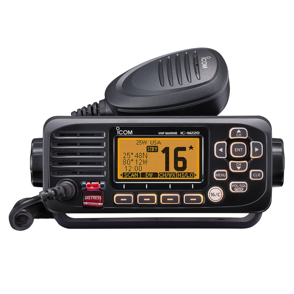 Icom, IC-M220 Ultra-Compact Fixed-Mount Marine VHF Transceiver with Class D DSC