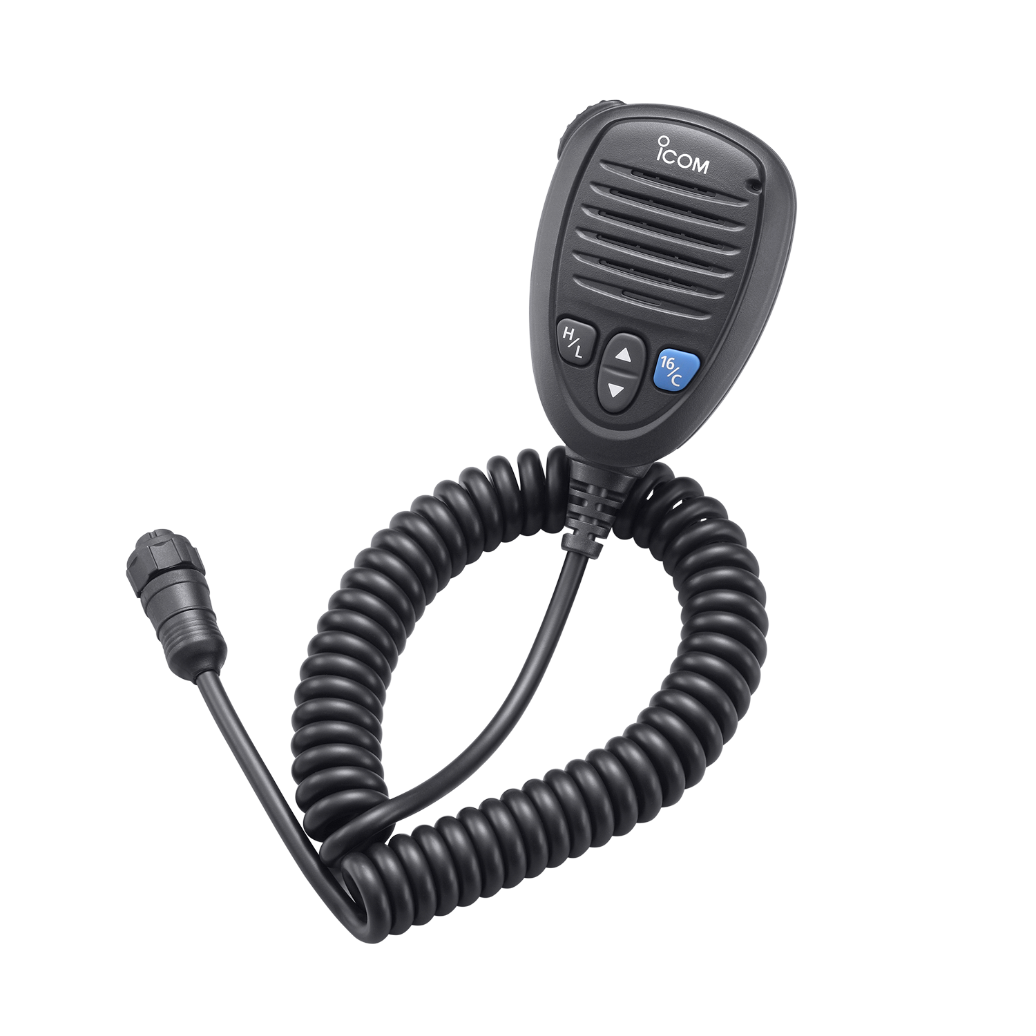 Icom, HM-205RB Heavy-Duty Waterproof Hand Speaker Microphone (Rear Connector)
