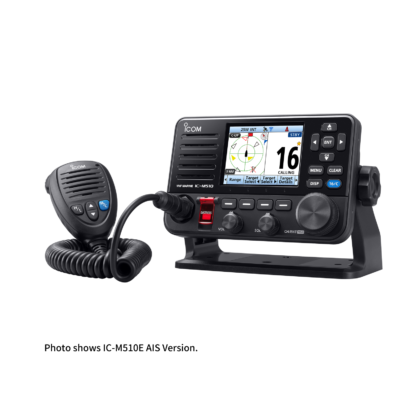 Icom, IC-M510E Fixed-Mount Marine VHF Transceiver with Built-In Class D DSC and WLAN Integration
