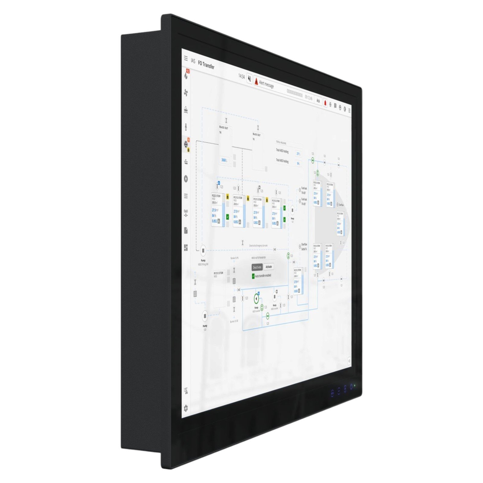 Hatteland, ED 19T01 SXG-yyy-yy 19-Inch SXGA Professional Marine Display Monitor - Image 5