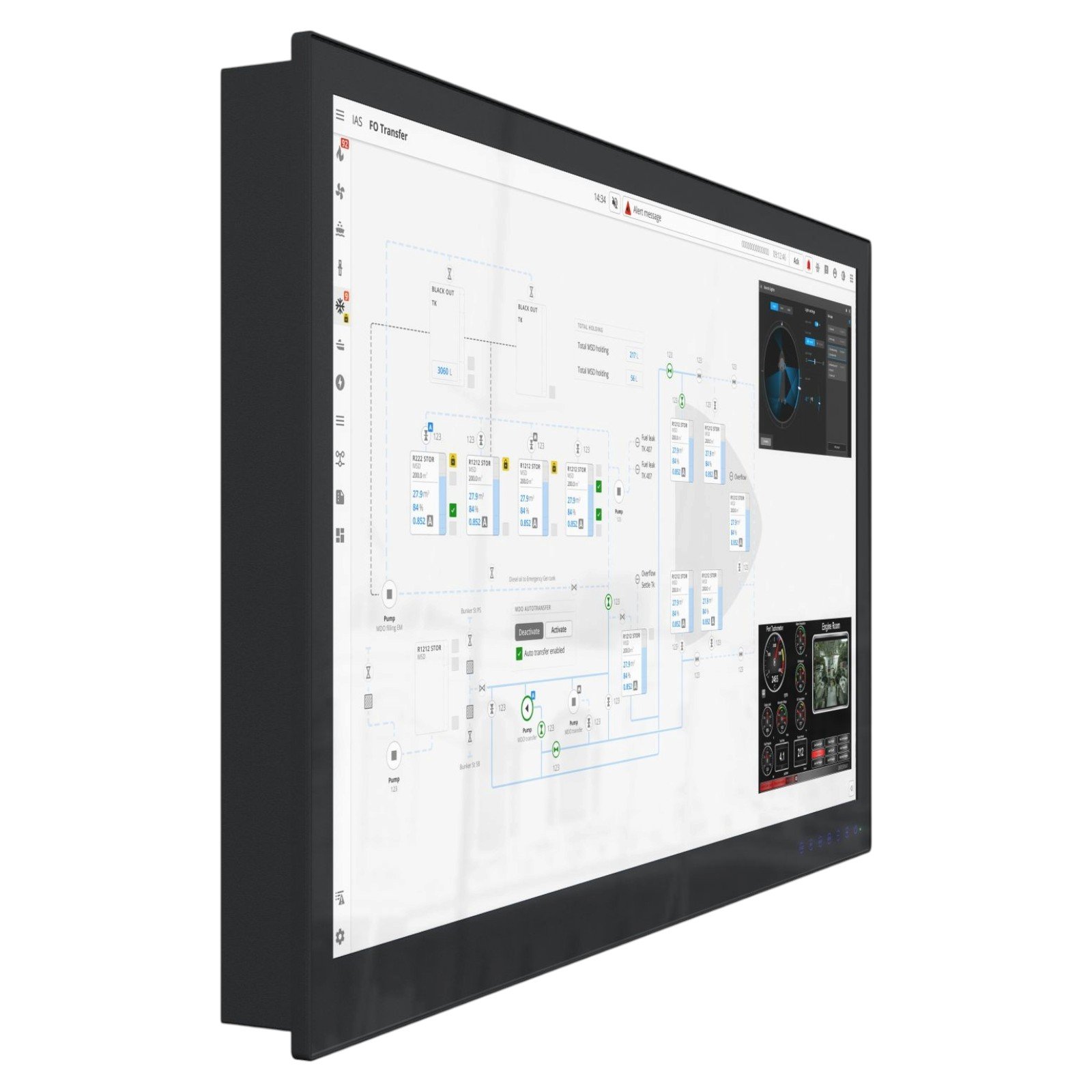 Hattland, ED 32T01 UHD 32-Inch 4K Ultra HD Professional Marine Display Monitor - Image 5