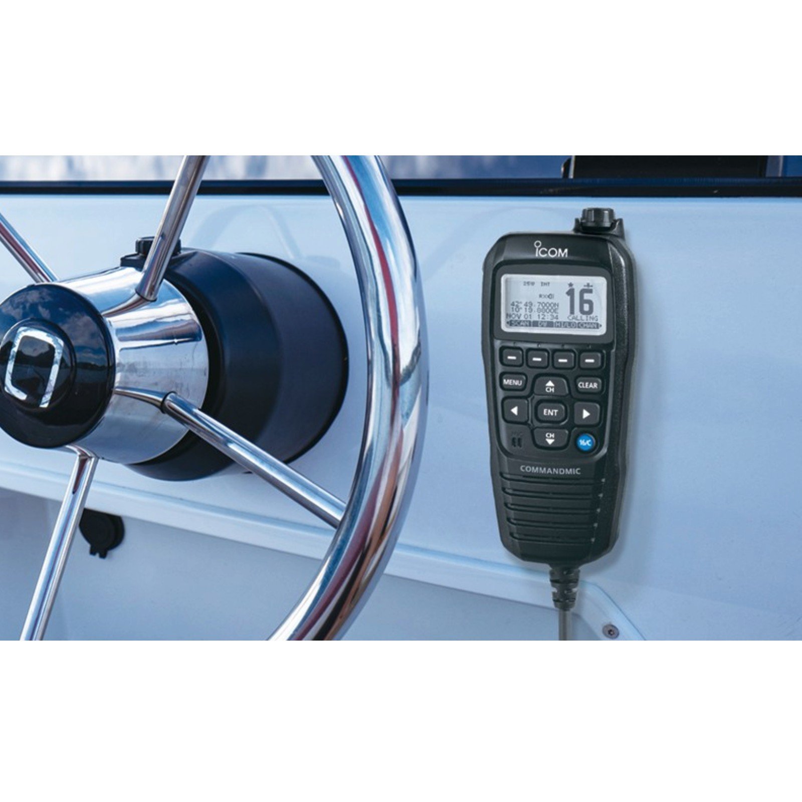 Icom, IC-M410BB Black Box Marine VHF Transceiver with Multi-Station CommandMic - Image 2