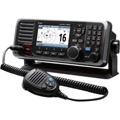 Icom, IC-M605EURO Advanced Fixed-Mount Marine VHF Transceiver with Built-In Class D DSC and AIS Receiver
