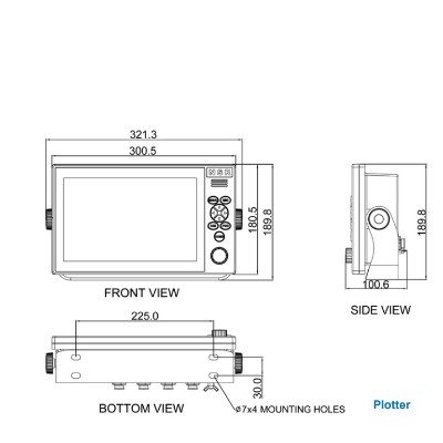 NSR, NES-3010G CHART PLOTTER