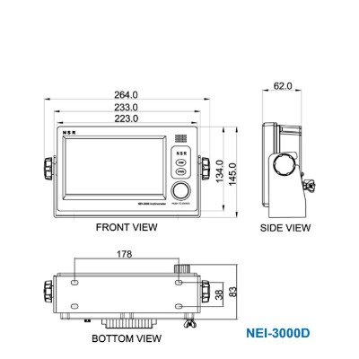 NSR, NEI-3000 ELECTRONIC INCLINOMETER